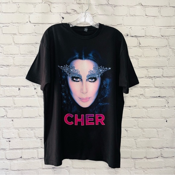 ✅SOLD!✅ Official Vintage Y2K Cher Dressed To Kill Tour Concert T-Shirt Size XL - Picture 1 of 15